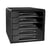 Bloc de classement 5 tiroirs standards Smoove Noir - CEP