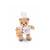 Porte-cles - Ourf chef cuistot - Doudou et Compagnie