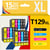 123CONSOMMABLES - T1295 - Cartouches Encre Compatible avec Epson T1295 pour Stylus SX525WD SX535WD SX425W SX230W Office BX635FWD BX305FW Workforce WF-3520 (6 Noir / 3 Cyan / 3 Magenta / 3 Jaune)