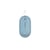 Trust Souris sans Fil Ultra-plate Rechargeable avec Connecteur Bluetooth et USB-A Bleu