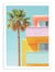 Affiche 50 x 70 cm -  Pastel Venice Beach - Philippe Hugonnard