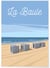 Affiche ville de La Baule 2 | A3 : 29,7x42cm