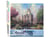 Peinture par Numéro Figured'Art - Château et Arc en Ciel - Kit de Loisir Créatif DIY Numéro d'Art Complet - 40x50cm sans châssis en bois