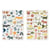 MégaCréa DIY - Gommettes chiens 2 planches différentes 87 pièces