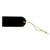 Etiquette Tags ardoise rectangle noir 7 cm 3 pièces