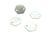 4 Sequins connecteurs hexagone en nacre naturelle - 17*15mm