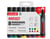 Uni-ball - Gamme PROCKEY - réf : PM122/8 PF - Marqueur pointe conique moyenne - Pochette de 8 - 1,8 - 2,2 mm - Noir, bleu, rouge, vert, jaune, marron, violet, orange