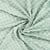 Tissu Doudou Ultra doux Coeurs uni coeurs sur fond Vert d'eau