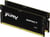 Kit mémoire KINGSTON FURY Impact - DDR5 - 64 Go - Noir - 7 x 0,4 x 3 cm
