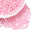 300 PERLES SANS TROU Rondes acrylique Rose Nacré Diamètre 4 mm - Non Percée - Creation Diy