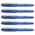 Roller SCHNEIDER One Hybrid C 05 - Encre bleue - Pointe conique - Lot de 5