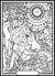 Tableau velours a colorier TIGRE GREGORY Sericolor