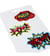 Lot de 3 écussons thermocollants thème pop art