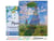 Peinture par Numéro Figured'Art avec Cadre - La Promenade - Monet - Kit de Loisir Créatif DIY Numéro d'Art - 40x50cm toile tendue sur châssis