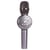 Microphone Bluetooth 5.0 Sans Fil Avec Lumières Colorées Et Basses Puissantes Gris YONIS