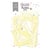 Die Cuts cadre, encadrement photo Fabrika Décoru POIS CARREAUX ZIG ZAG JAUNE