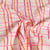 Tissu Popeline de Coton Poppy Carreaux graphiques sur fond Ecru