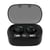 Ecouteurs Bluetooth Rose Sans Fil Intra-auriculaires Tactiles Avec Affichage LED Noir YONIS