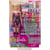Coffret barbie le supermarché avec poupée barbie + accessoires - 21 piéces - poupée mannequin - mattel - gtk94