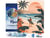 Diamond Painting Broderie Diamant Figured’Art 40x50cm toile tendue sur châssis en bois - diamants carrés - Vagues du soir