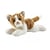 Chat Roux et Blanc Couche 30cm - Anima - Beige