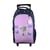 Sac à dos à roulettes Lili Lou Violet BAGTROTTER