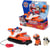 Paw Patrol Fire Rescue - Zuma avec le canot de sauvetage