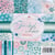 36 papiers fantaisis assorties 15.2 x 15.2 cm Wild Rose Studio FROSTED LACE