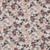 Tissu Viscose extensible Miel sur fond Blanc