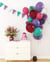 Ballon Ø 30cm - lot de 10 - nuances de mauve