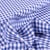 Tissu Rayures  Petits carreaux 5 mm Bleu roi