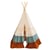 Tente Tipi Cirque avec volants et tapis
