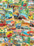 Puzzle 1000 pièces - Classiquetage Travel Collage - Eurographics