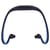 Casque Sport Étanche Sans Fil Avec Radio FM Et Carte SD Pour Smartphone Bleu YONIS