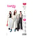 Patron Burda 5960 - Pantalon ultra pratique avec coupe droite taille n°FR 36-50