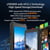 Tablette Tactile Robuste IP68 8 Pouces Android 11 4G 4GB+64GB 16MP Caméra Noir YONIS