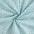 Tissu Coton imprimé Fleurs Mia bleues sur fond Blanc