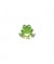 Ecussons Thermocollant Jolis Animaux 4 X 4,5 cm - Mediac Grenouille Vert