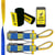 Set Slackline Flowline - 20m - Gibbon - Jaune