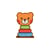 Ecusson thermocollant jouet ourson 3x4cm