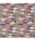 Tissu coton japonais paysage multicolore de 145 cm de largeur 0001 Multicolore vendu par 50 cm