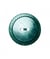 Carte de 2 boutons fantaisies rond 2 trous Vert moyen 25mm - Union Knopf Vert