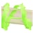 Bobine 25m galon festonné 10mm Vert fluo