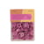 Lot de 30 boutons pression 100% plastique Rose violet 12mm