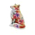 Ecusson thermocollant animaux fleuris renard 6,5cm x 4cm