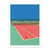 Affiche 30x40 cm - Tennis court in the desert - Rosi Feist