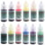 Kit de 12 peintures acryliques pour aérographe
