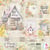 12 papiers scrapbooking carterie 30 x 30 cm CIAO BELLA FLOWER SHOP