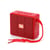 Enceinte Bluetooth Portable LED Flashlight Avec Support Carte TF FM AUX U Disk Rouge YONIS