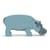 Figurine Hippopotame en bois - Tender Leaf Toys